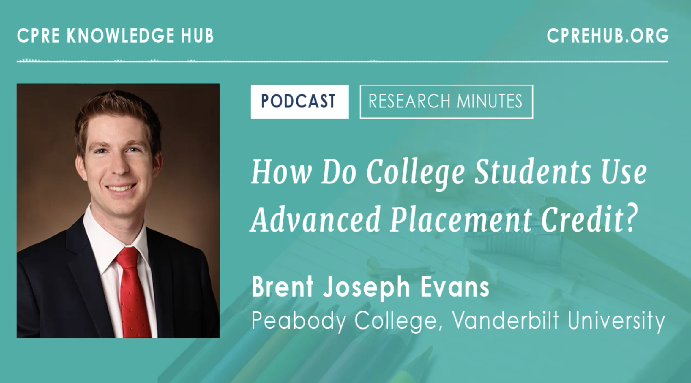 How Do College Students Use Advanced Placement Credit? CPRE Knowledge Hub